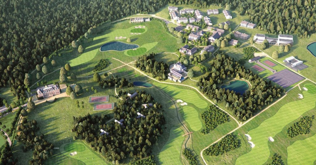 Map of the Wyndham Halcyon Retreat Golf and Spa Resort