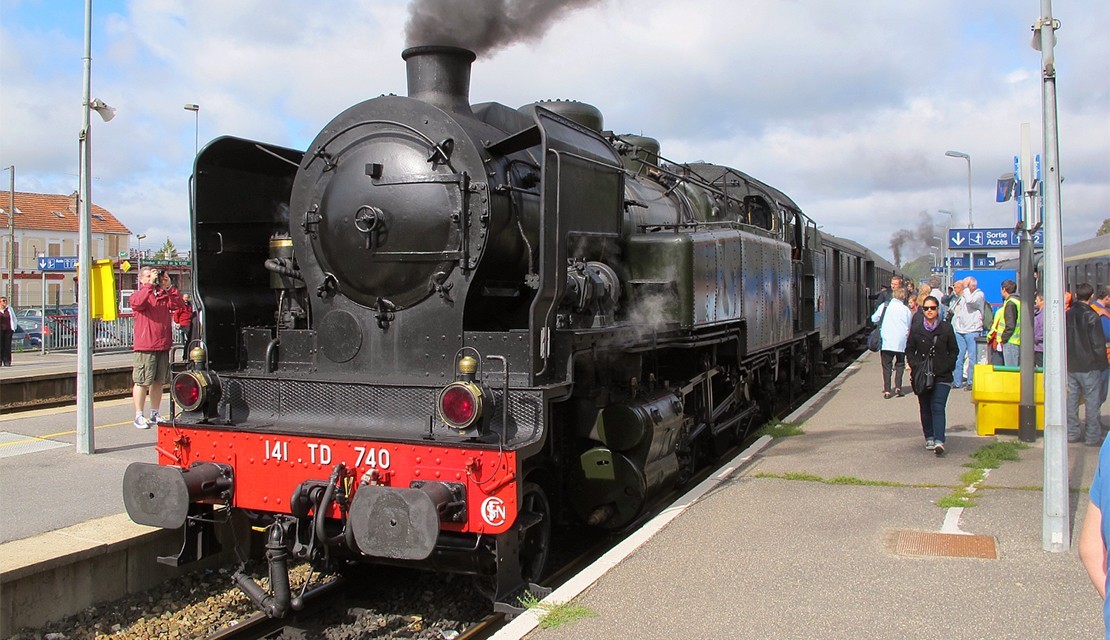 Ride the Vintage Steam Train Across the Haute-Vienne
