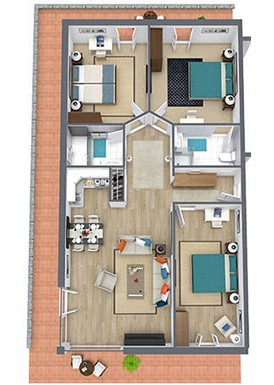 3 Bedroom Apartment