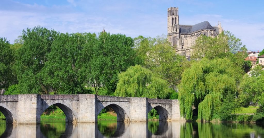View of Limoges, France